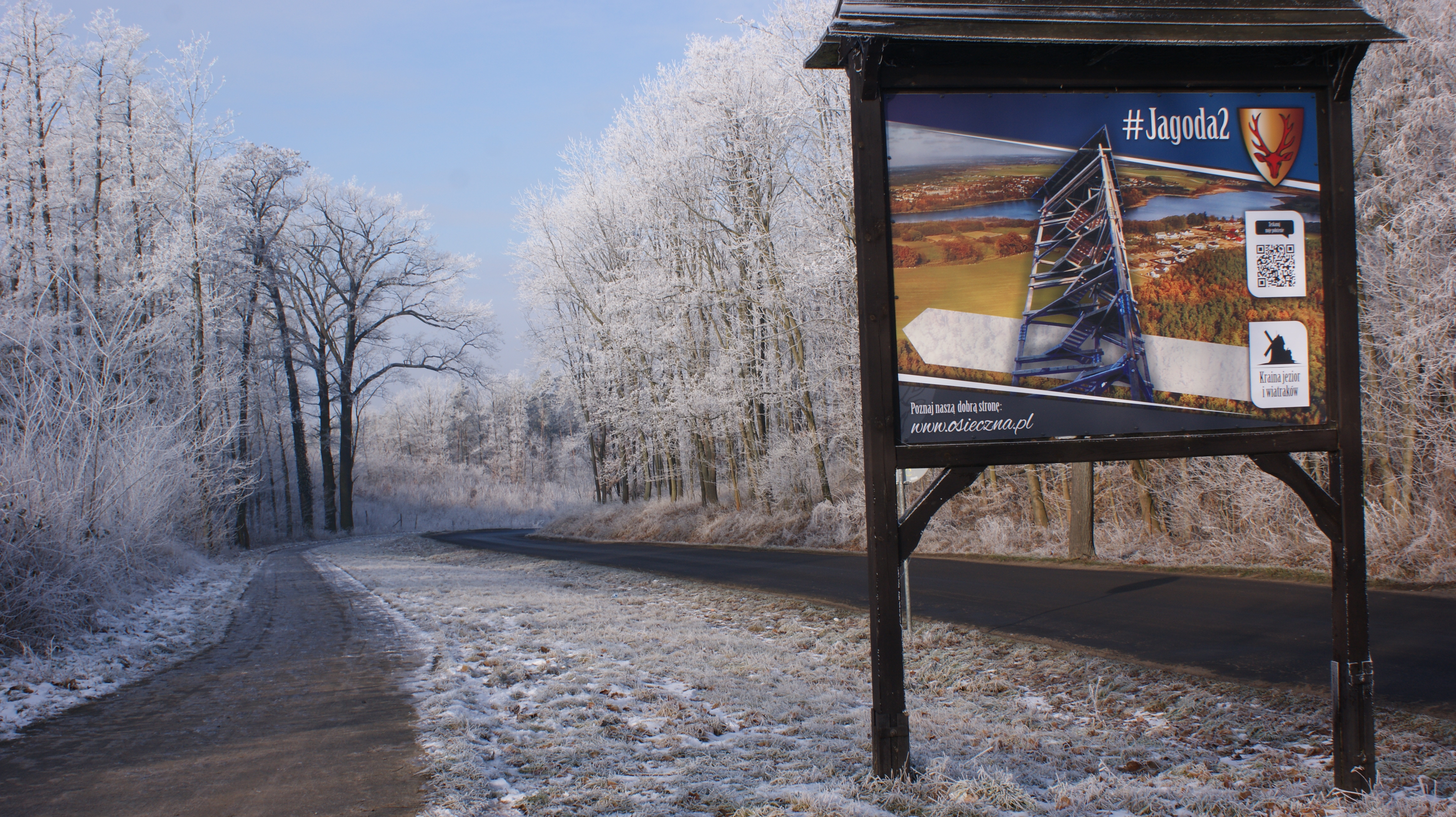 Tablica informacyjna Jagoda II