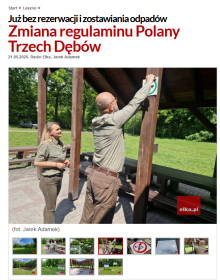 Radio Elka na Polanie Trzech Dębów