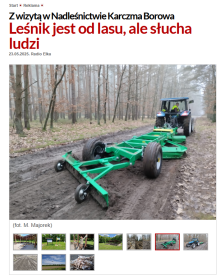 Leśnik jest od lasu, ale słucha ludzi