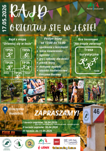 Rajd leśny Orientuj sie w lesie